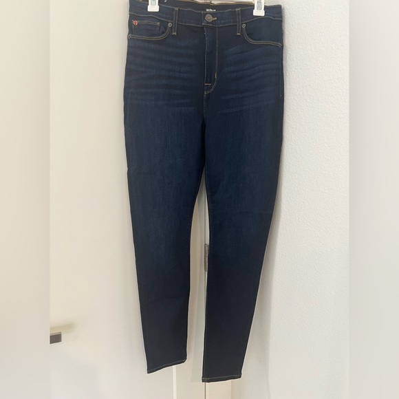 Blair Denim - Hudson Blair High Rise Super Skinny Jeans in Dark Blue